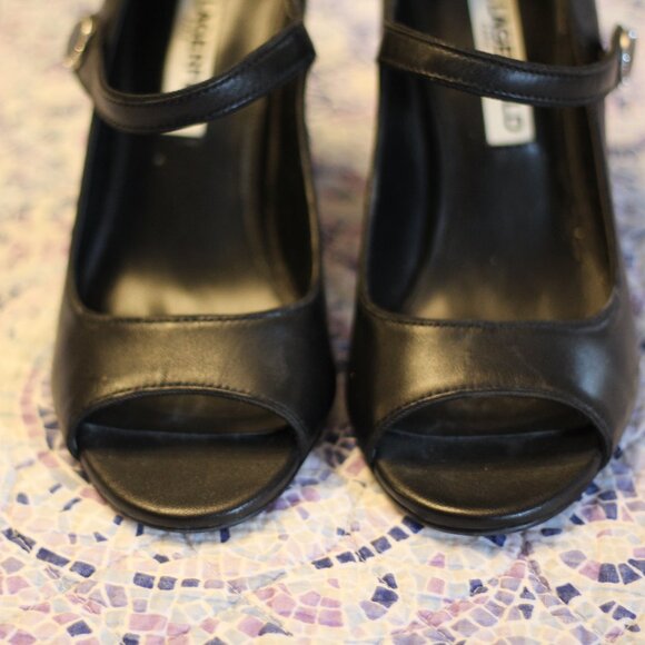 Karl Lagerfeld Edna Leather Mary Janes - Picture 4 of 7